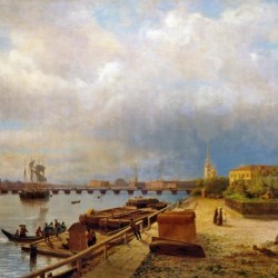 View of the Neva and Peter and Paul Fortress